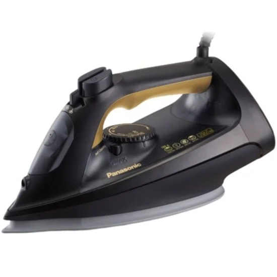 Pan Steam Iron 2800W Ceramic Soleplate Black